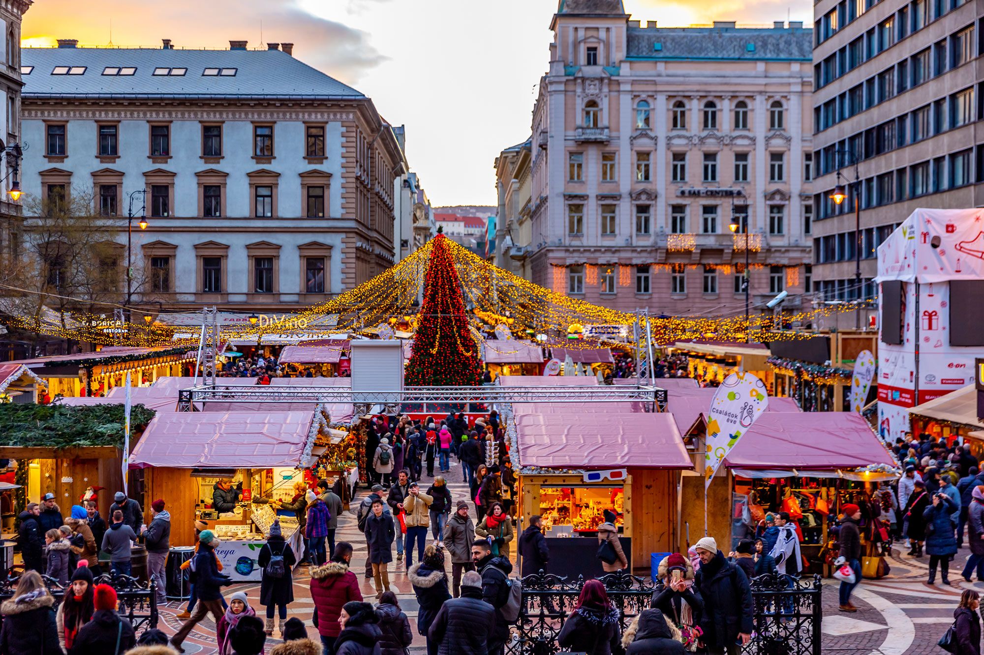 Mercado de Navidad en Budapest