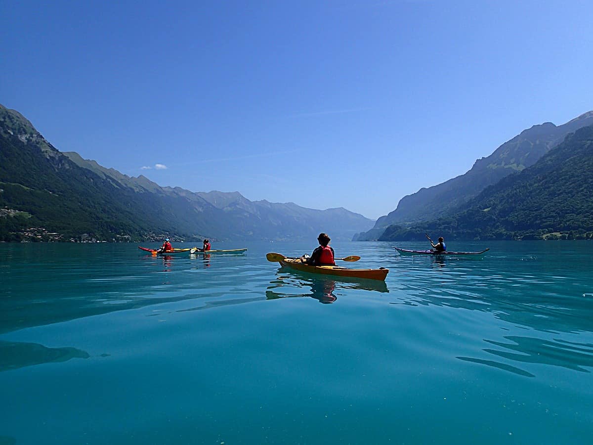 Lago Brienz en kayak