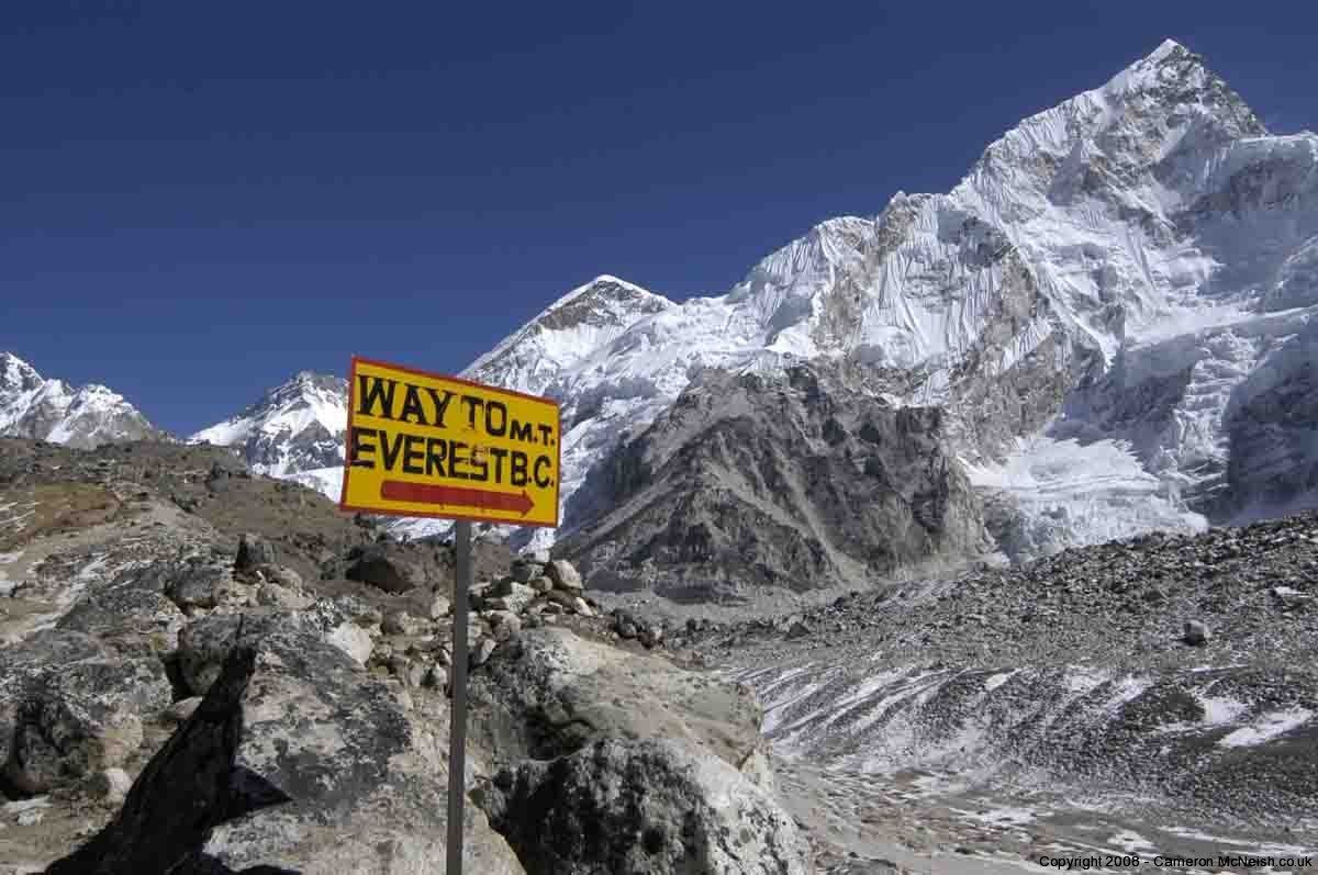 Trekking al Campo Base del Everest