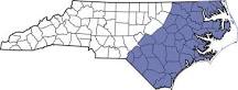 What is the northernmost city in North Carolina?
