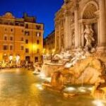 La noche vive en Roma